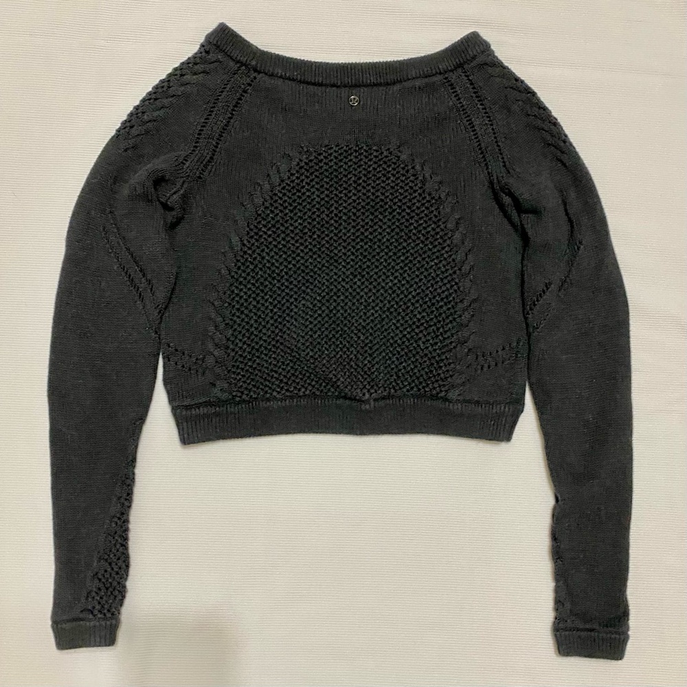 Lululemon Be Present Cropped Pullover Sweater - image 2